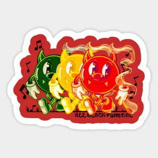 ABF RASTA FRIENDS Sticker